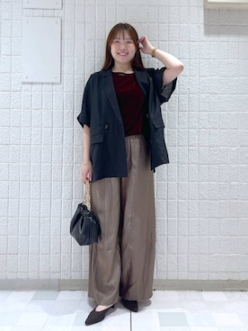 「アイテム（パンプス）」を使った、yumaさん（レディース・164cm・30代）の夏コーディネート
