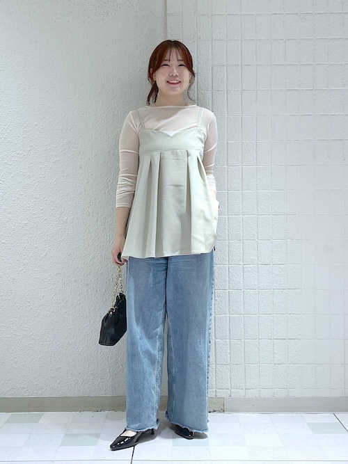 セール】リネンライクキャミソール（キャミソール）｜A part by