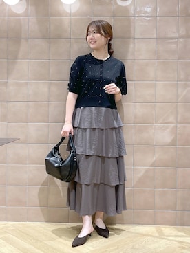 「アイテム（パンプス）」を使った、yumaさん（レディース・164cm・30代）の夏コーディネート