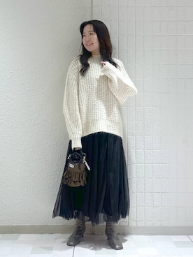 yumaさん（レディース・164cm）の冬コーディネート