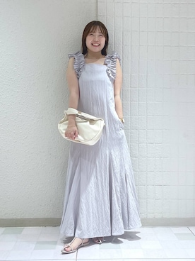 「アイテム（ワンピース/ドレス）」を使った、yumaさん（レディース・164cm・30代）の夏コーディネート
