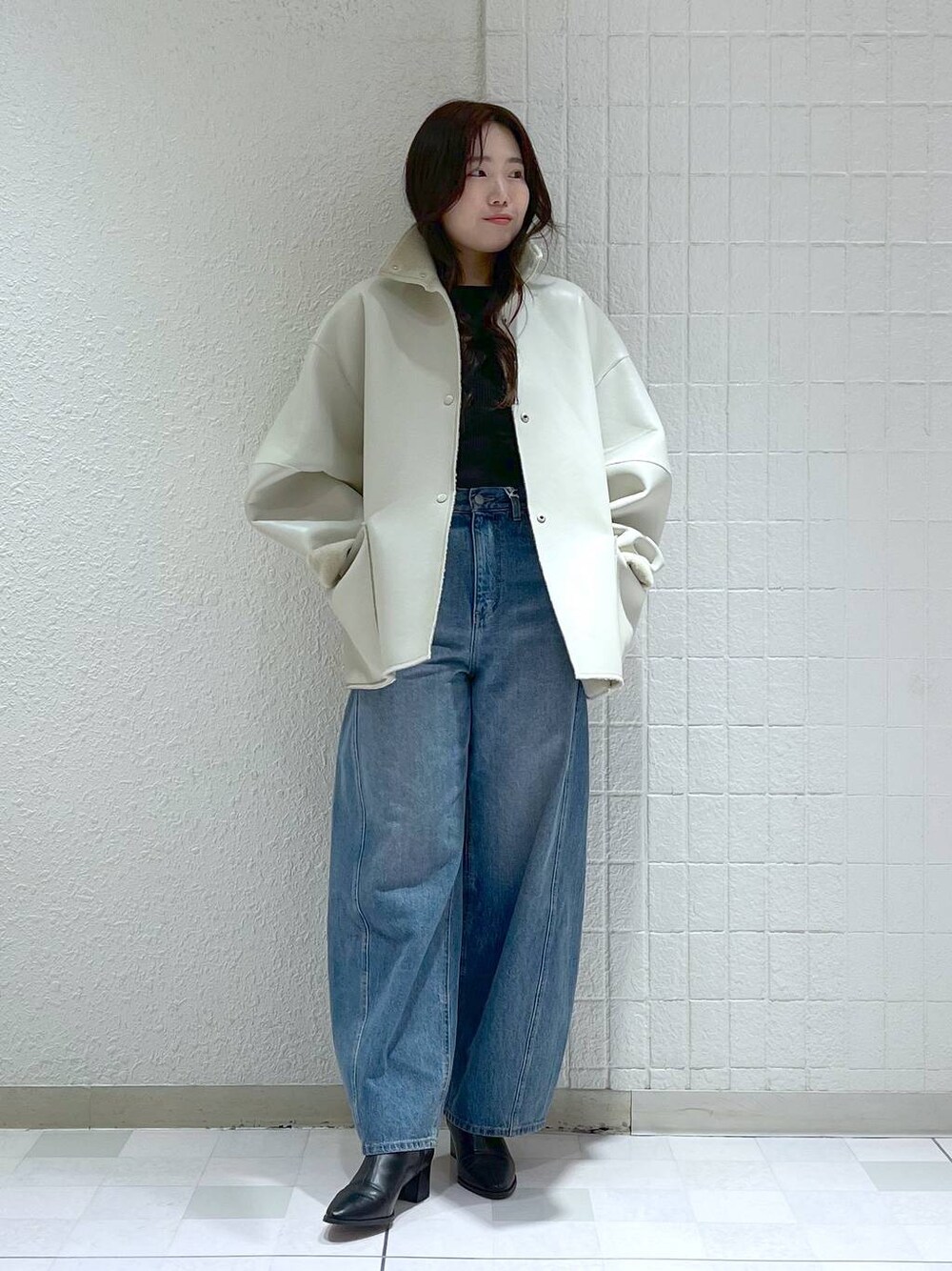 ムートンリバーブルゾンを使った人気ファッションコーディネート - WEAR ムートンリバーブルゾンを使った人気ファッションコーディネート - WEAR