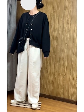 さきさんの（GU | ジーユー）を使ったコーディネート