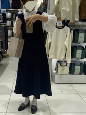 「Yves Saint Laurent（イヴサンローラン）のアイテム（シューズ）」を使った、しばさん（レディース・155cm）の秋コーディネート