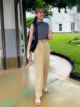 YOUKIさん(レディース・157cm)の夏コーディネート