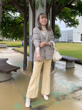 YOUKIさん(レディース・157cm)の秋コーディネート