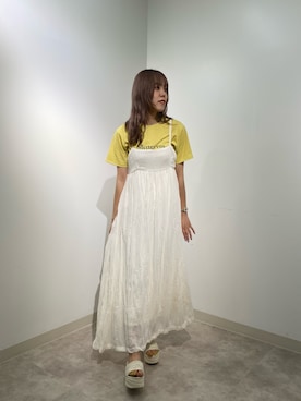 YOUKIさん（レディース・157cm）の夏コーディネート