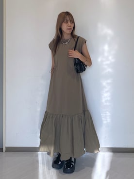 YOUKIさん（レディース・157cm）の夏コーディネート