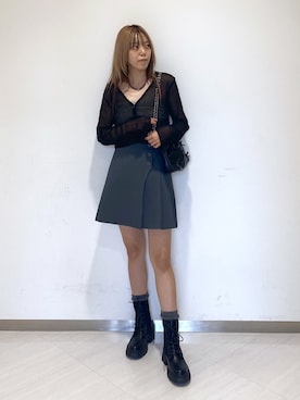 「FREE'S MART（フリーズマート）のアイテム（アクセサリー）」を使った、YOUKIさん（レディース・157cm）の夏コーディネート
