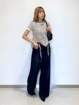 「アイテム（その他シューズ）」を使った、YOUKIさん（レディース・157cm・20代）の夏コーディネート