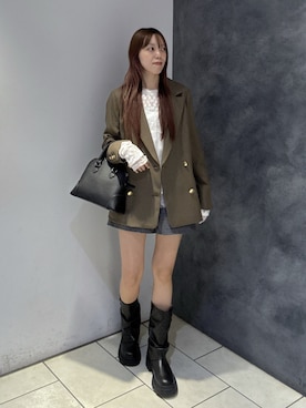 YOUKIさん(レディース・157cm)の秋コーディネート