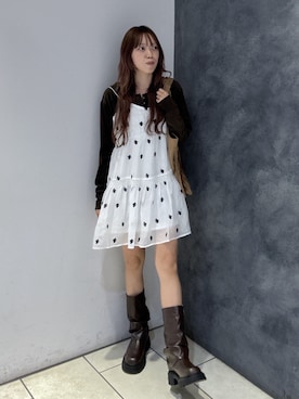 YOUKIさん(レディース・157cm)の夏コーディネート