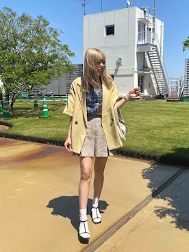 YOUKIさん(レディース・157cm)の春コーディネート