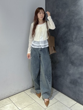 YOUKIさん(レディース・157cm)の夏コーディネート