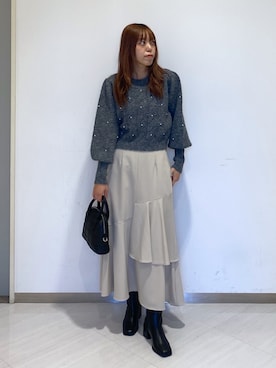 YOUKIさん(レディース・157cm)の冬コーディネート