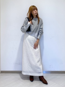 YOUKIさん（レディース・157cm）の冬コーディネート