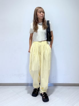 「FREE'S MART（フリーズマート）のアイテム」を使った、YOUKIさん（レディース・157cm）の夏コーディネート