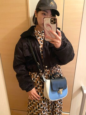 「ENVYM（アンビー）のアイテム（ワンピース/ドレス）」を使った、Sさん（レディース・163cm）の春コーディネート