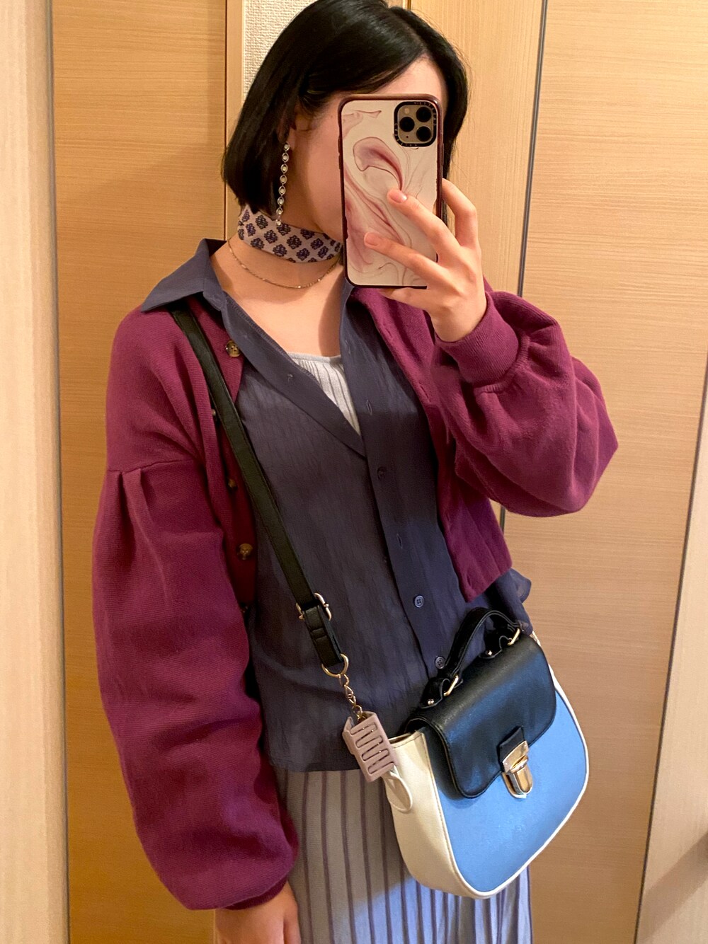 moussy WAIST TUCK PUFF SLEEVE カーディガン moussy - MOUSSY WAIST TUCK PUFF SLEEVE カーディガンの通販 by suu