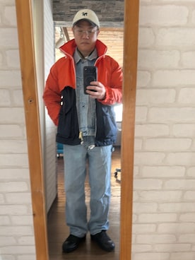 「Levi's（リーバイス）のアイテム（ジャケット/アウター）」を使った、キャサさん（メンズ・171cm）の春コーディネート