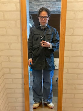 「BEAMS BOY（ビームスボーイ）のアイテム（ジャケット/アウター）」を使った、キャサさん（メンズ・171cm）の春コーディネート