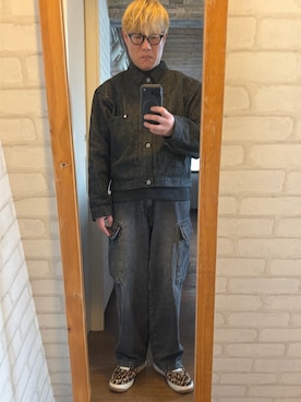 「BEAMS（ビームス）のアイテム（パンツ）」を使った、キャサさん（メンズ・171cm）の春コーディネート