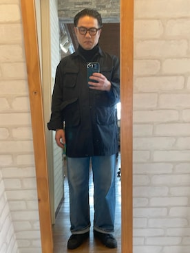 「BEAMS BOY（ビームスボーイ）のアイテム（ジャケット/アウター）」を使った、キャサさん（メンズ・171cm）の冬コーディネート