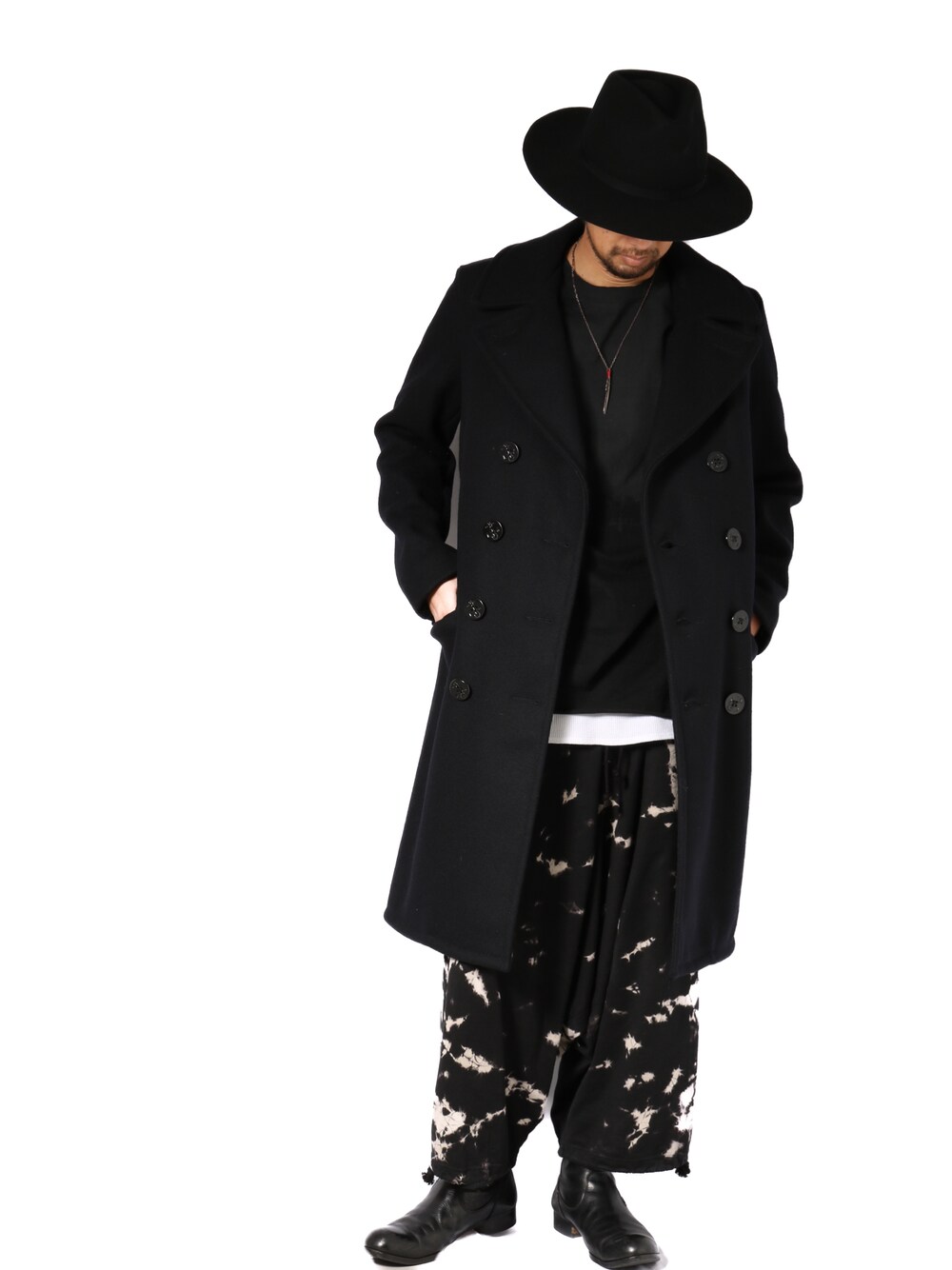 「未来のWEARISTAプロジェクト、今日のコーデ、秋服コーデ、いいね、save、フォローお願いします🤑、ファッション好きと繋がりたい、オトナカジュアル、おしゃれさんと繋がりたい、お洒落さんとつながりたい、SCHOTT、ショット」｜「schottの【直営限定】Schott×RUMBLE RED/ショット×ランブルレッド/707RW OVAL LINE PEACOAT/オーバル ラインピーコート（ピーコート、ブラック系）」を使った、鈴木 瞬さん（メンズ・176cm）の秋コーディネートの1枚目の写真