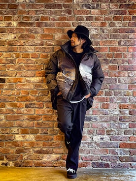 「schott（ショット）のSchott/ショット/MASSIVE POCKET REVERSIBLE JACKET/マッシブ ポケット リバーシブル  ジャケット（ブルゾン）」を使った、鈴木 瞬さん（メンズ・176cm）の冬コーディネート