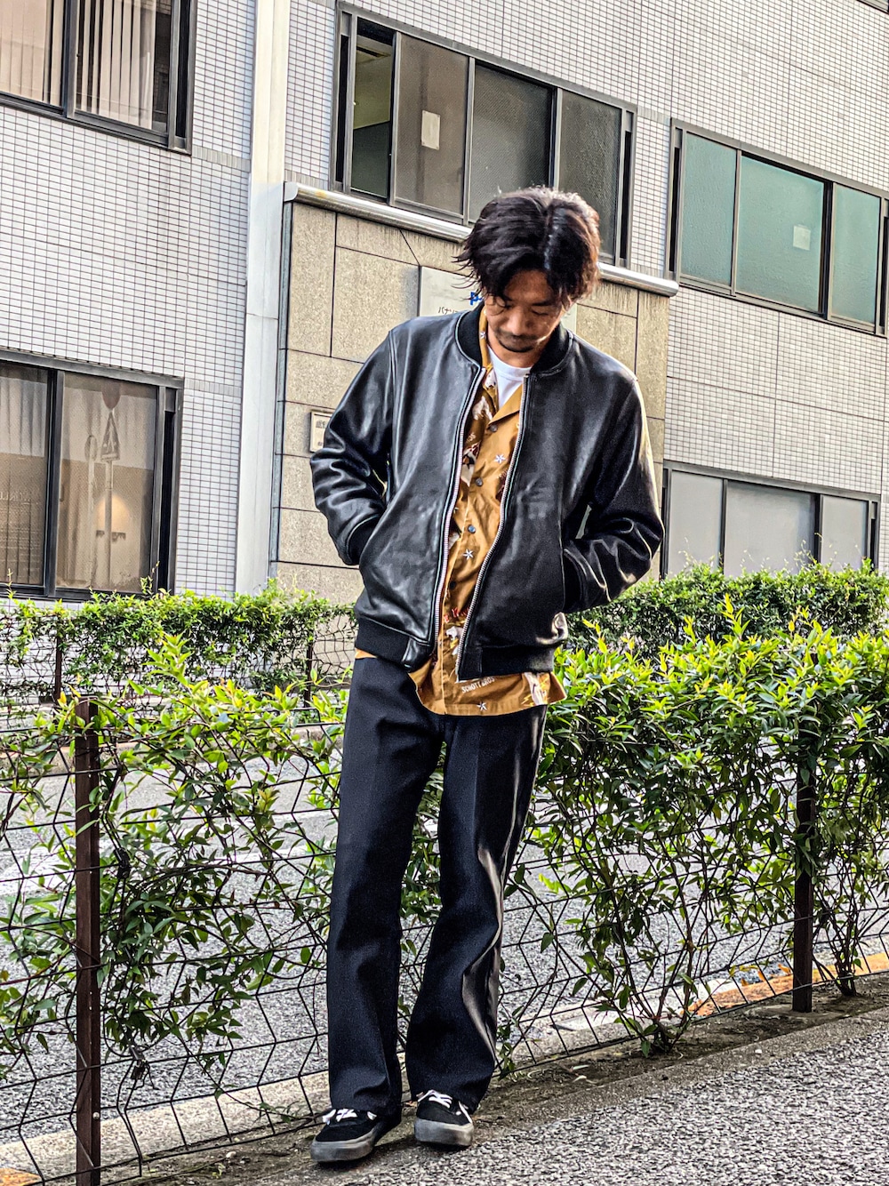 鈴木 瞬(Schott Grand Store TOKYO)|schottのライダースジャケットを