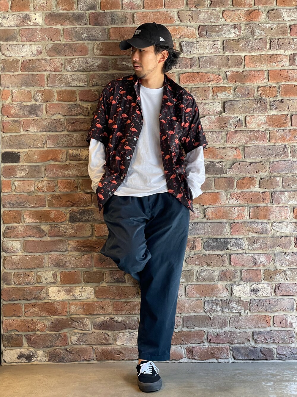 schott（ショット）の「Schott/ショット/HAWAIIAN SHIRT FLAMING