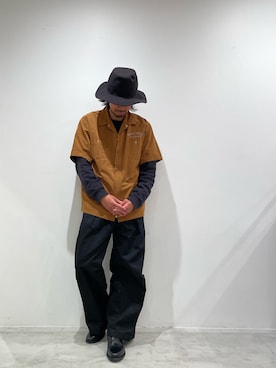 「ショット」｜「アイテム（パンツ）」を使った、鈴木 瞬さん（メンズ・176cm）の春コーディネート
