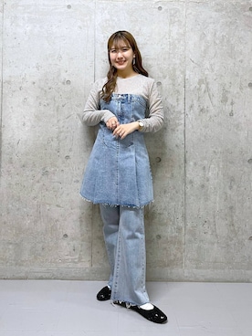 「アイテム（その他トップス）」を使った、ミユさん（レディース・157cm・20代）の冬コーディネート