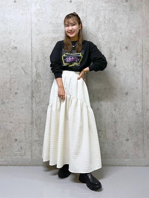 ギャザーティアードスカート 969875（スカート）｜LOWRYS FARM