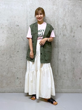 ミユさん（レディース・157cm）の夏コーディネート