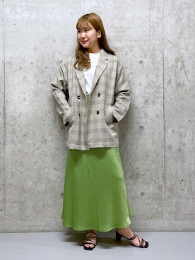 ミユさん(レディース・157cm)の春コーディネート