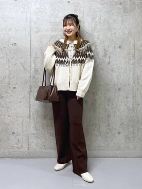 ミユさん（レディース・157cm）の冬コーディネート