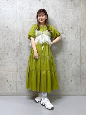 「アイテム（その他トップス）」を使った、ミユさん（レディース・157cm・20代）の春コーディネート