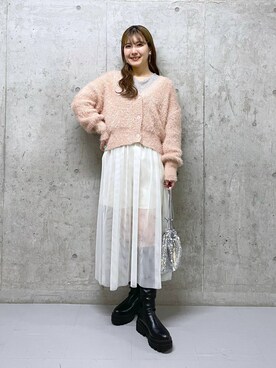 ミユさん（レディース・157cm）の春コーディネート