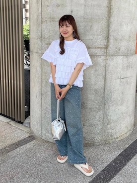 ミユさん（レディース・157cm）の春コーディネート