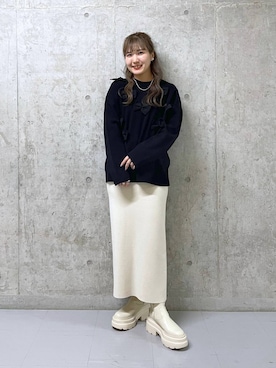 ミユさん(レディース・157cm)の冬コーディネート
