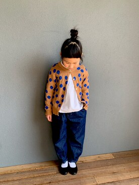 「SVEC（シュベック）のアイテム」を使った、fuuuさん（キッズ・120cm）の春コーディネート
