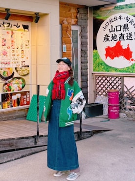 「VANS(バンズ)のアイテム」を使った、ずんちゃ🌞さん(レディース・163cm)の冬コーディネート