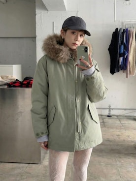 rehacer STAFFさん（レディース・162cm）の冬コーディネート