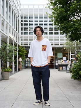rehacer STAFFさん(メンズ・177cm)の春コーディネート