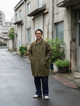 rehacer STAFFさん（メンズ・175cm）の冬コーディネート