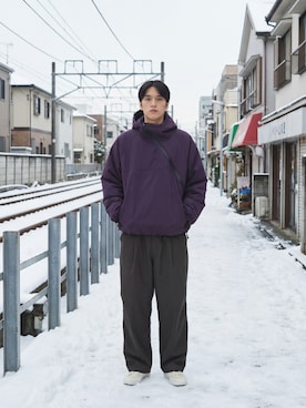 rehacer STAFFさん（メンズ・178cm）の冬コーディネート