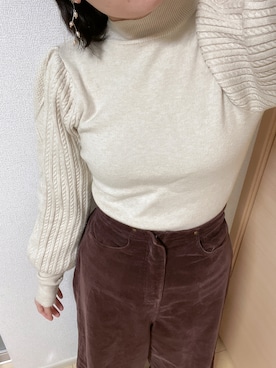 そ。さん（レディース・157cm）の冬コーディネート