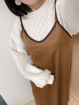 そ。さん（レディース・157cm）の冬コーディネート