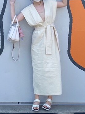 「cle（クレ）のアイテム」を使った、そ。さん（レディース・157cm）の夏コーディネート